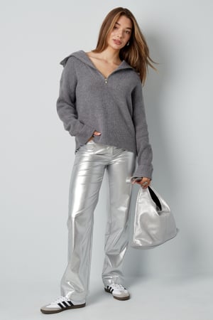 Maglione in maglia neutra h5 Immagine3
